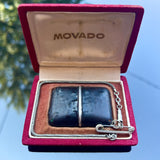 Movado Calendermeto Purse Watch in Box