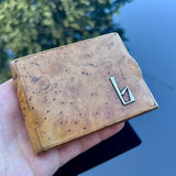 Burl Wood Cigarette Case