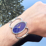 Lapis Dial Leuba Louis Watch